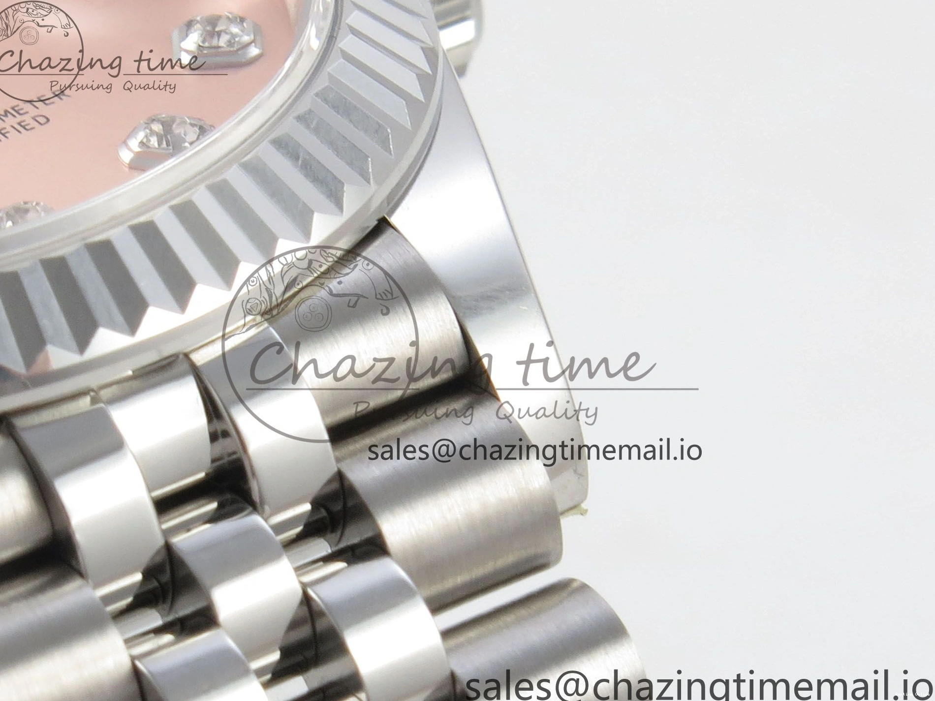 0105 Trendsetting DateJust 31 278274 THBF 1:1 Best Edition 904L Steel RG Diamond Dial on SS Jubilee Bracelet HZ Cal. 3